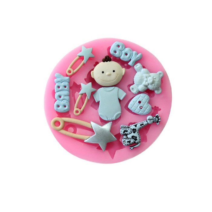 IVYRISE Silicone Cake Mould Decoration Non Stick Fondant Cookie Baking Mold DIY Soap Molds Pan N37