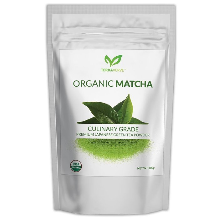 TerraVerve Organic Culinary Grade Matcha Green Tea Powder