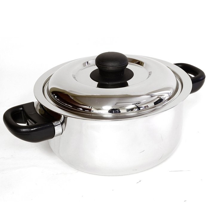 MATBAH Stainless Steel Hot Pot Insulated Food Server Casserole, 3.75-Liter/3.96-Quart N4