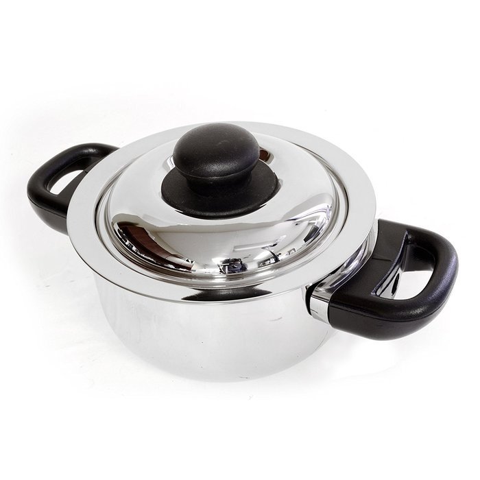 MATBAH Stainless Steel Hot Pot Insulated Food Server Casserole, 3.75-Liter/3.96-Quart N6