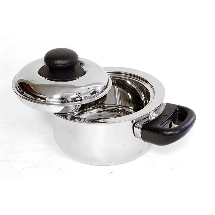 MATBAH Stainless Steel Hot Pot Insulated Food Server Casserole, 3.75-Liter/3.96-Quart N9