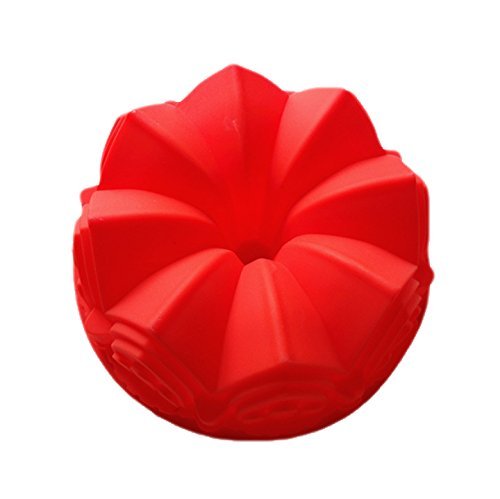 Large Crown Silicone Cake Baking Mold Microwave Pan Creative Products 9"x3.5" Color At Random