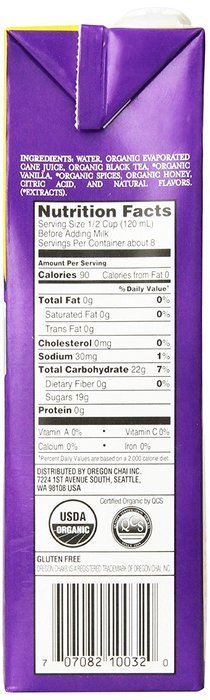 Oregon Chai Tea Latte Concentrate, 32 Fl Oz N2