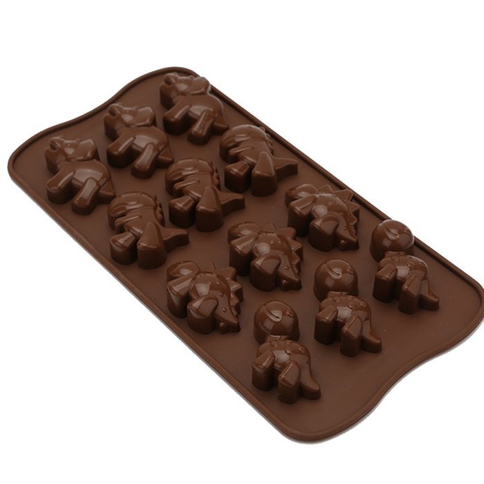 Always Your Chef Dinosaur Era Silicone Candy Making Molds/Chocolates Molds/Ice Cube Trays, Great Molds for Making... N2
