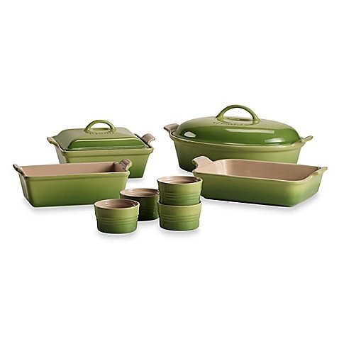 Le Creuset 10-Piece Bakeware Set in Palm