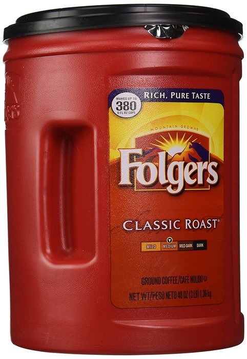 Folgers Coffee, Classic(Medium) Roast, 48 Ounce N3