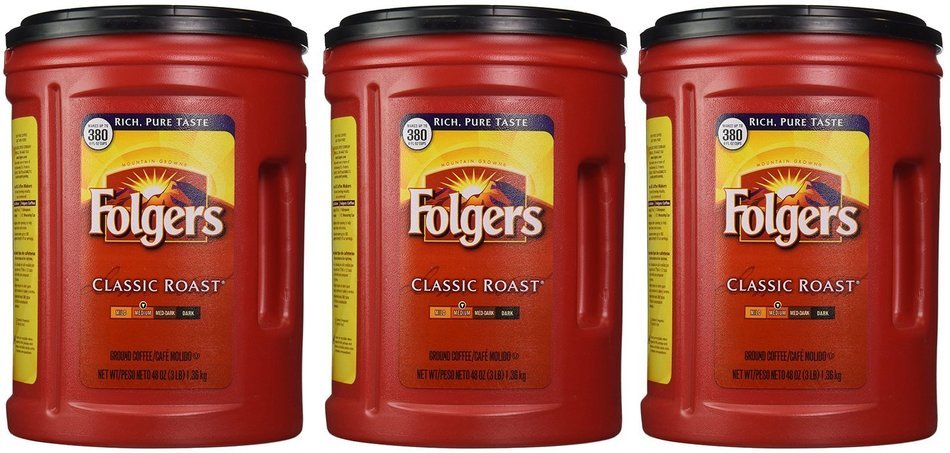 Folgers Coffee, Classic(Medium) Roast, 48 Ounce N7