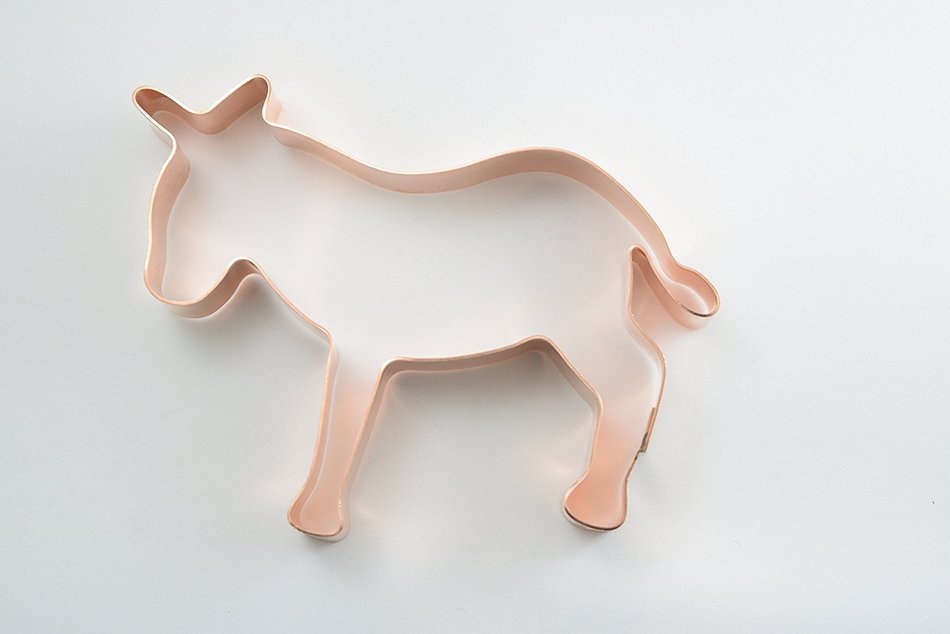 Democrat Donkey Cookie Cutter N2