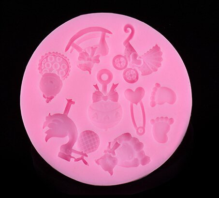 HSE Many Kinds of animal Instruments cake mold silicone baking tools kitchen accessories decorations for cakes...