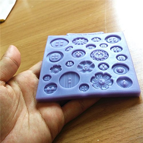 "Silicone Button Cake Sweet Candy Jelly Ice Mold Chocolate Mould Kicthen Baking Decorations Tool" shopping N3