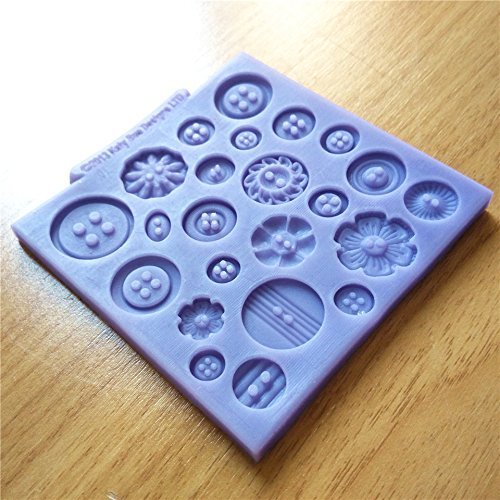 "Silicone Button Cake Sweet Candy Jelly Ice Mold Chocolate Mould Kicthen Baking Decorations Tool" shopping N5