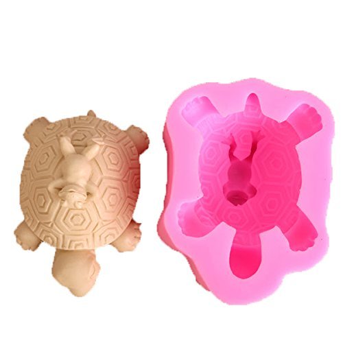 "3D Tortoise Frog Silicone Fandant Mold Chocolate Soap Mould" shopping