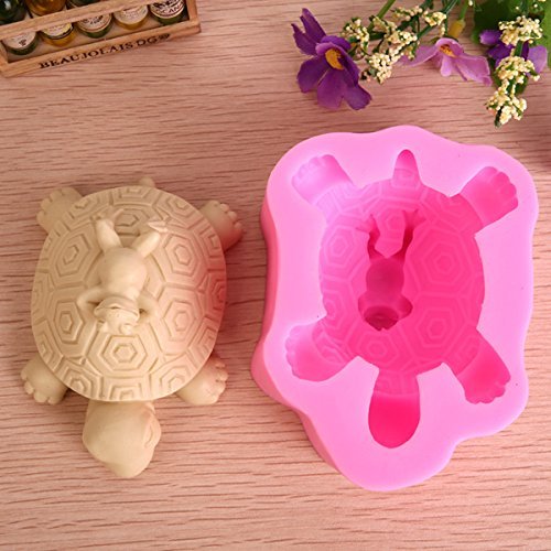 "3D Tortoise Frog Silicone Fandant Mold Chocolate Soap Mould" shopping N3