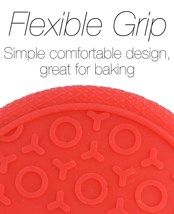 ezBAKERz Silicone Baking Mat/Half Sheet with Free-Bonus Oven/BBQ Mitts/Potholder Professional Bake Set, Non-Stick... N4