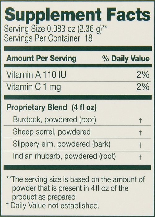 Essiac International Herbal Supplement Powder, 1.5 Ounce N5