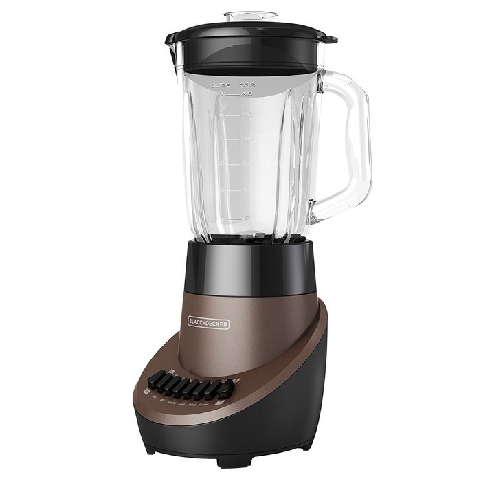BLACK+DECKER BL1130N FusionBlade Blender with 6-Cup Glass Jar, 12-Speed Settings, Navy Blender N13