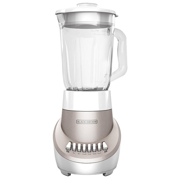 BLACK+DECKER BL1130N FusionBlade Blender with 6-Cup Glass Jar, 12-Speed Settings, Navy Blender N19