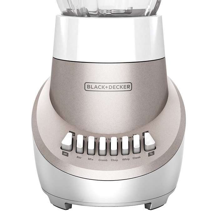 BLACK+DECKER BL1130N FusionBlade Blender with 6-Cup Glass Jar, 12-Speed Settings, Navy Blender N23