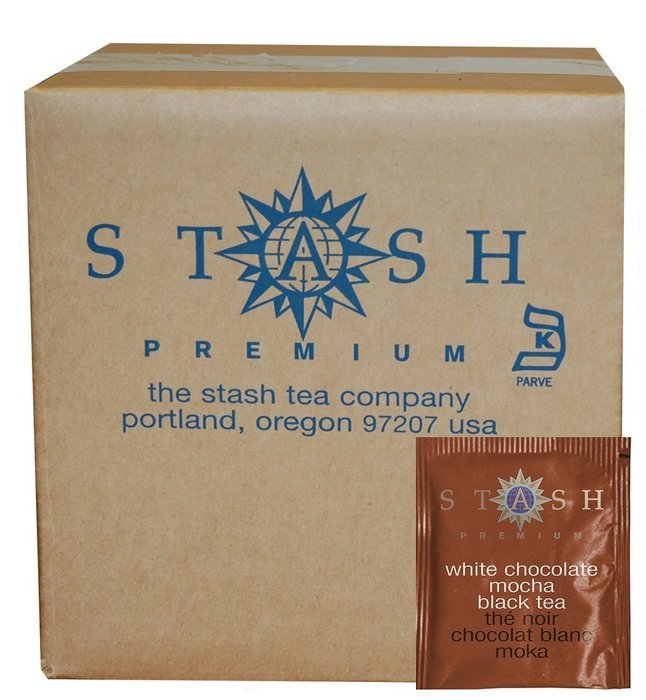 Stash Tea Teabags, White Chocolate Mocha, 100 Count
