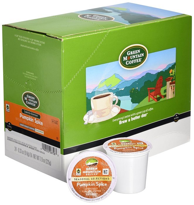 Green Mountain Coffee K-Cup for Keurig Brewers, Pumpkin Spice, 24 Count N9