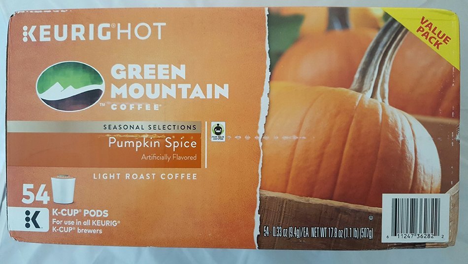 Green Mountain Coffee K-Cup for Keurig Brewers, Pumpkin Spice, 24 Count N17