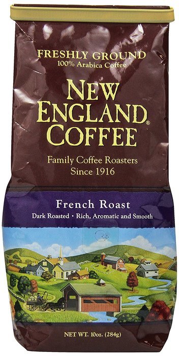 New England Coffee Hazelnut Creme, Decaffeinated, 10 Ounce N6