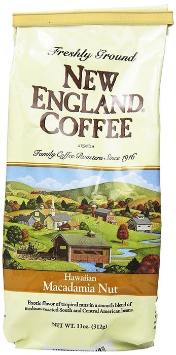 New England Coffee Hazelnut Creme, Decaffeinated, 10 Ounce N13