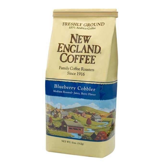 New England Coffee Hazelnut Creme, Decaffeinated, 10 Ounce N16