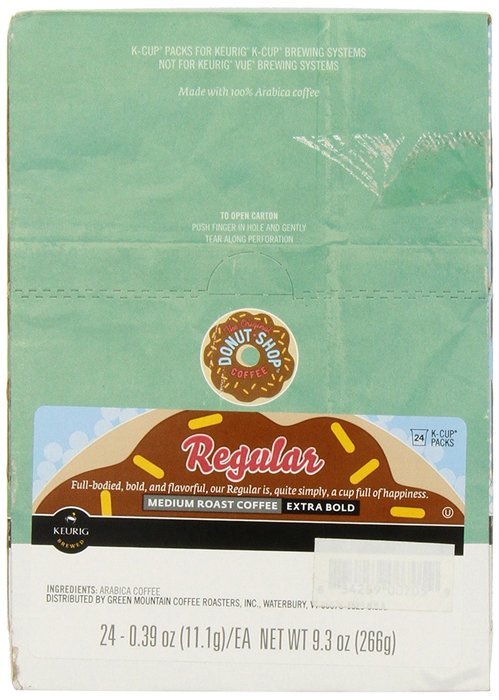 The Original Donut Shop, Regular, Medium Extra Bold, Keurig K-Cups, 72 Count N13