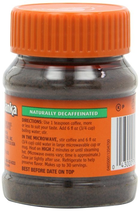 Sanka Instant, Naturally Decaffeinated, 8 oz N8