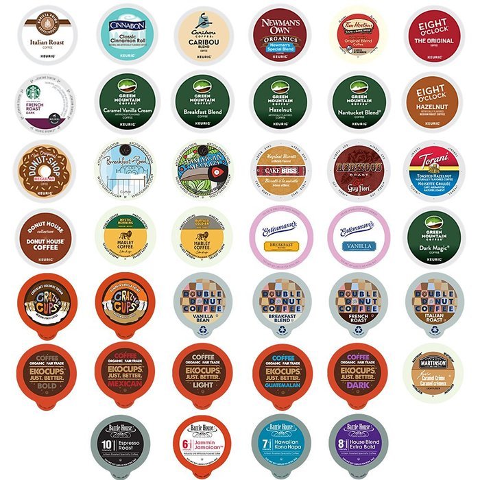 Coffee Variety Sampler Pack for Keurig K-Cup Brewers, 40 Count