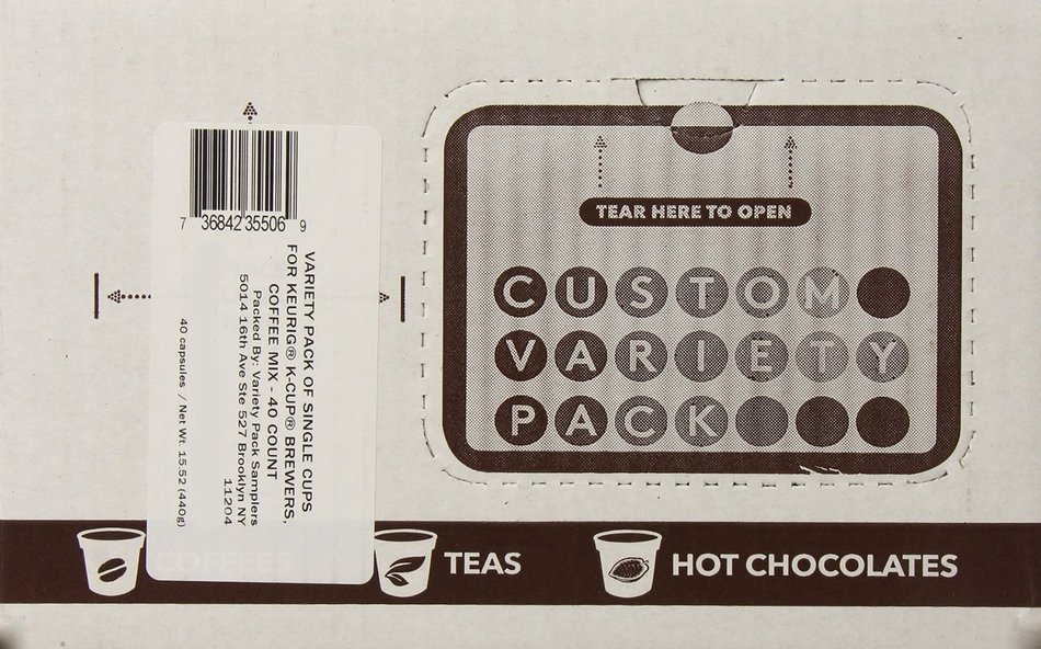 Coffee Variety Sampler Pack for Keurig K-Cup Brewers, 40 Count N2