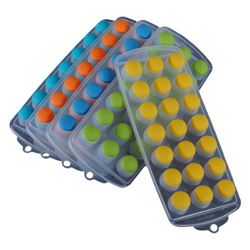 Water & Wood Freeze Silicone Cake Chocolate Candy Jelly Cube Ice Tray Molds Mould Bar Party(Color Random)
