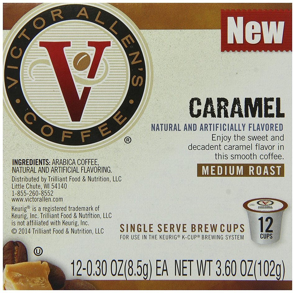 Victor Allen Coffee, Donut Shop Single Serve K-cup, 80 Count (Compatible with 2.0 Keurig Brewers) N15