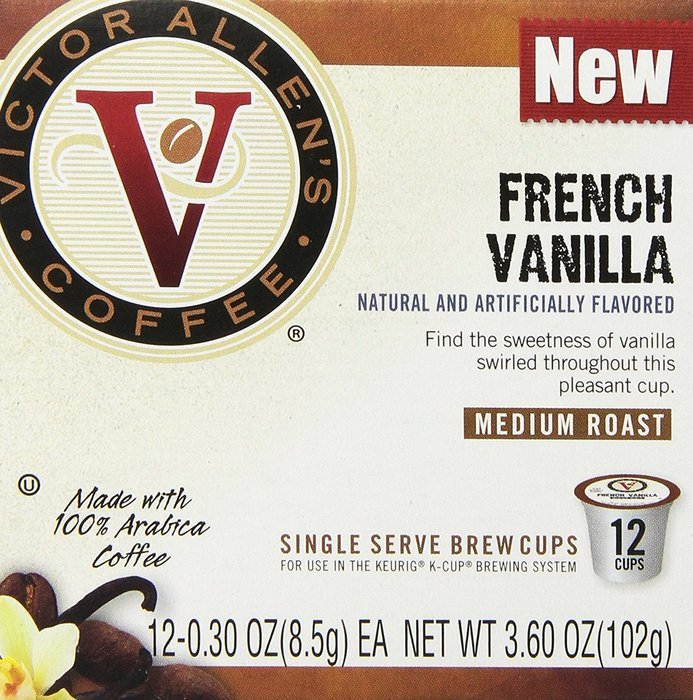 Victor Allen Coffee, Donut Shop Single Serve K-cup, 80 Count (Compatible with 2.0 Keurig Brewers) N22