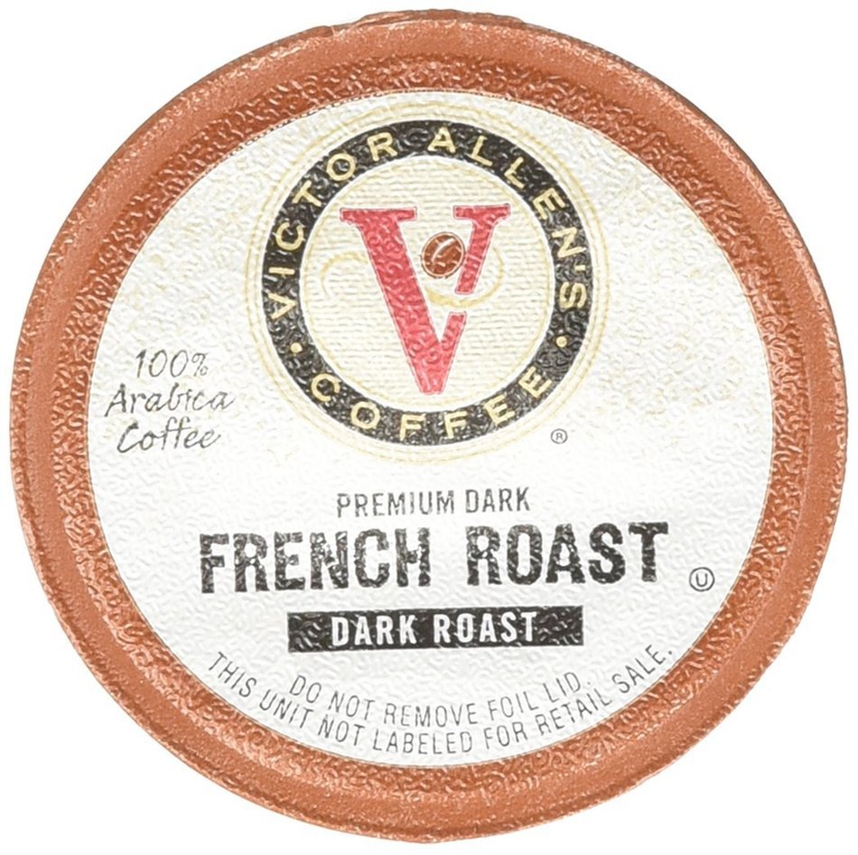 Victor Allen Coffee, Donut Shop Single Serve K-cup, 80 Count (Compatible with 2.0 Keurig Brewers) N37