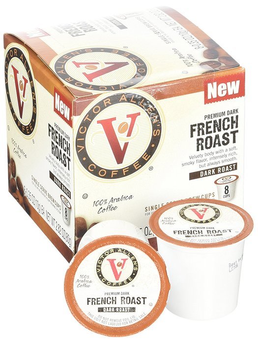 Victor Allen Coffee, Donut Shop Single Serve K-cup, 80 Count (Compatible with 2.0 Keurig Brewers) N38