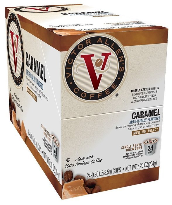 Victor Allen Coffee, Donut Shop Single Serve K-cup, 80 Count (Compatible with 2.0 Keurig Brewers) N44