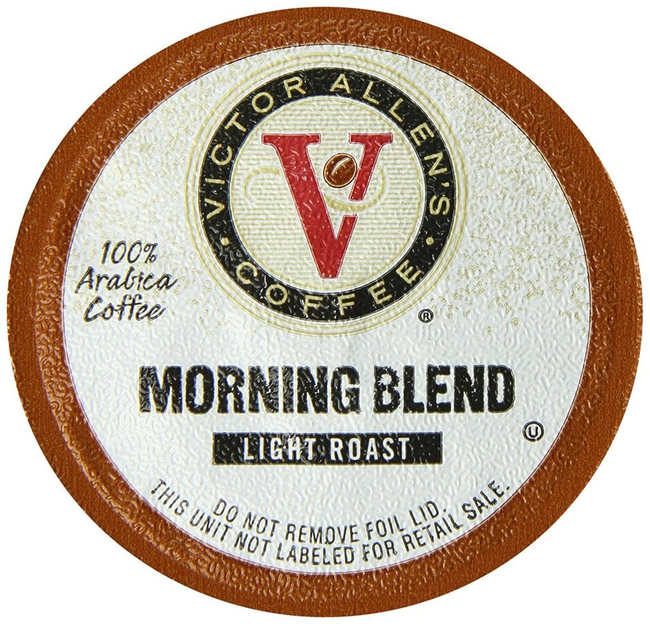 Victor Allen Coffee, Donut Shop Single Serve K-cup, 80 Count (Compatible with 2.0 Keurig Brewers) N51