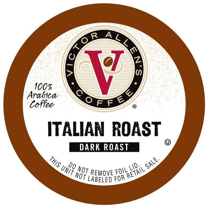 Victor Allen Coffee, Donut Shop Single Serve K-cup, 80 Count (Compatible with 2.0 Keurig Brewers) N80