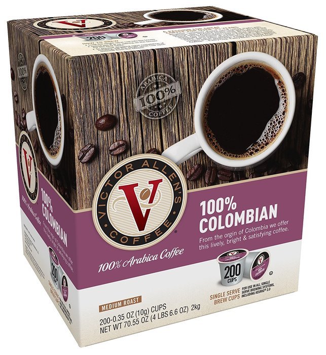 Victor Allen Coffee, Donut Shop Single Serve K-cup, 80 Count (Compatible with 2.0 Keurig Brewers) N81