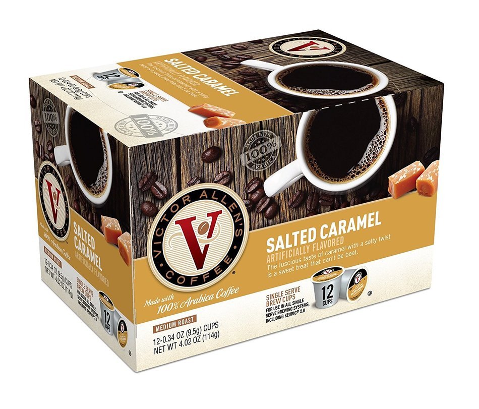 Victor Allen Coffee, Donut Shop Single Serve K-cup, 80 Count (Compatible with 2.0 Keurig Brewers) N83