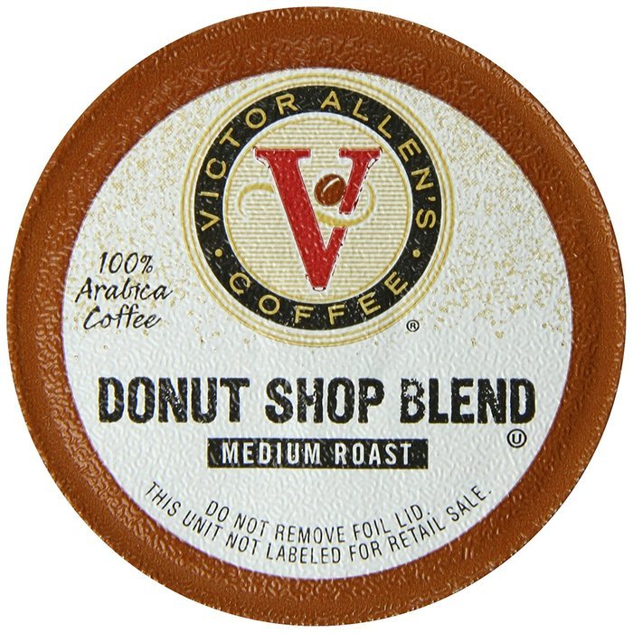 Victor Allen Coffee, Donut Shop Single Serve K-cup, 80 Count (Compatible with 2.0 Keurig Brewers) N107