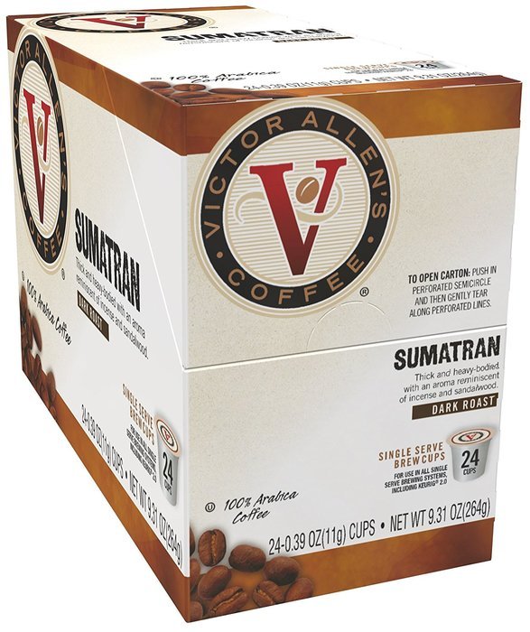 Victor Allen Coffee, Donut Shop Single Serve K-cup, 80 Count (Compatible with 2.0 Keurig Brewers) N115