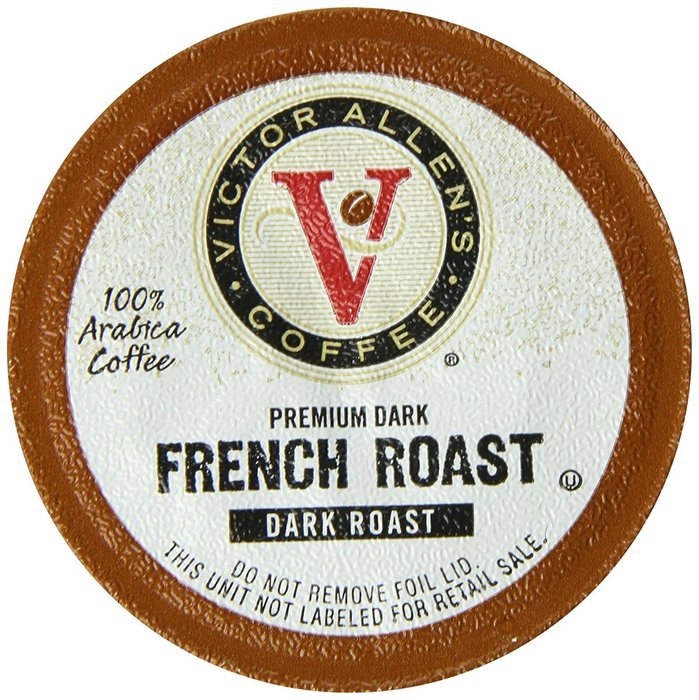 Victor Allen Coffee, Donut Shop Single Serve K-cup, 80 Count (Compatible with 2.0 Keurig Brewers) N129