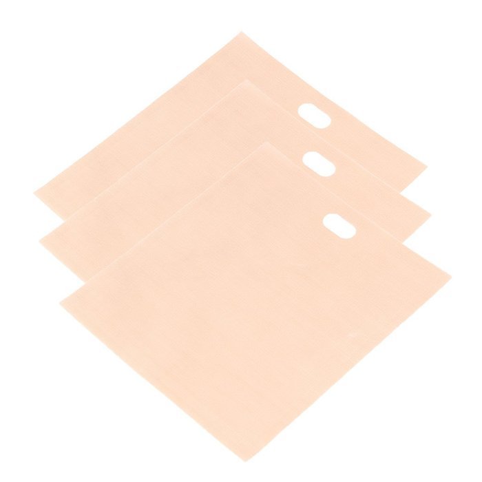 Whosee 5PCS Non Stick Bread Toaster Oven Grill Pizza Sandwich Bags