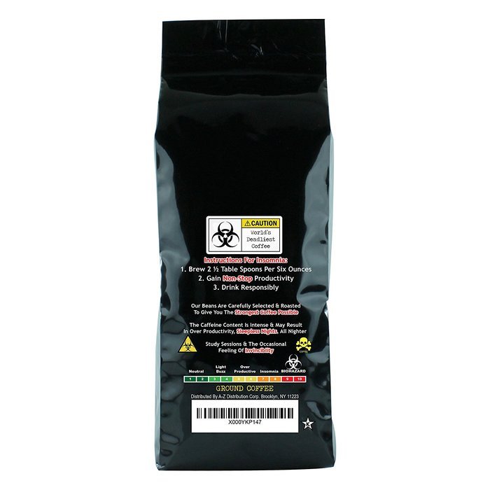 Biohazard Ground Coffee, 16 Ounce N2