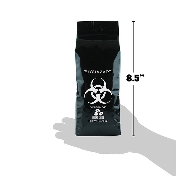 Biohazard Ground Coffee, 16 Ounce N3