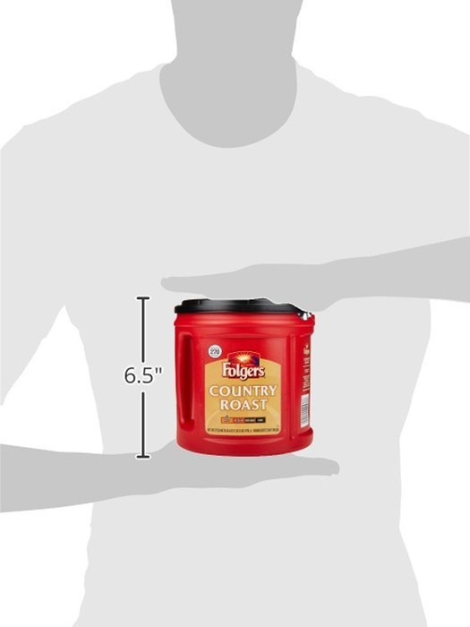 Folgers Country Roast Ground Coffee 31.1 Ounce N2