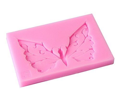 1pcs Butterfly Shape Banner Cooking Tools Silicone Mold Fondant Cake Decorating Tools N2